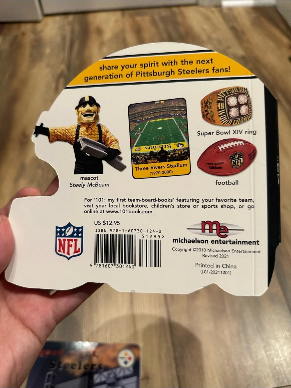 Pittsburgh Steelers 101 & Goodnight Steelers bundle Children’s Board Book)